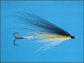 Black and Yellow Sea Trout Tube