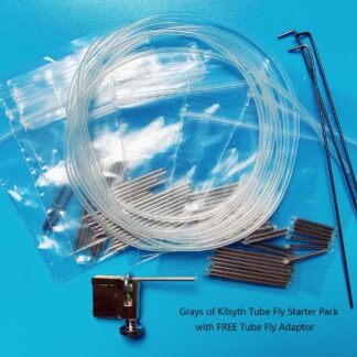 60 Fly Tying Tubes with FREE Tube Fly Adaptor